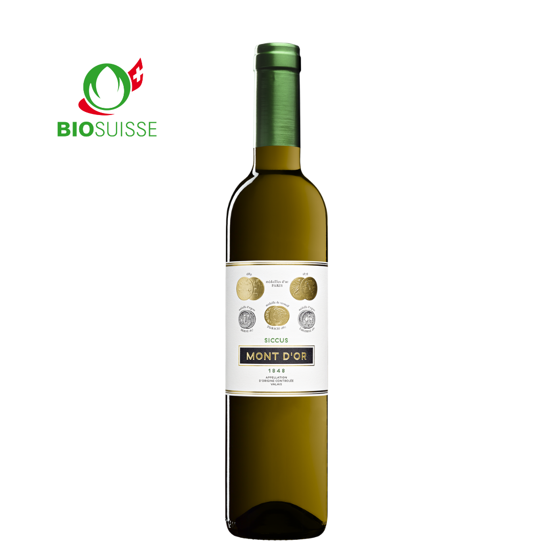Johannisberg "Siccus" BIO , Schweizer Weisswein , AOC Wallis , 50.0 cl