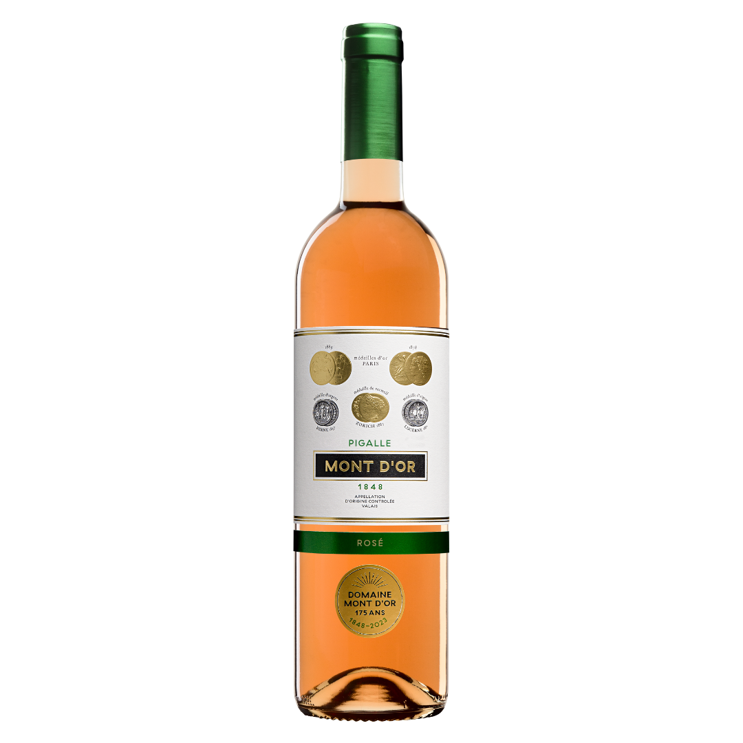 Rosé ”Pigalle”, Vin Rosé Suisse, AOC Valais, 75 cl