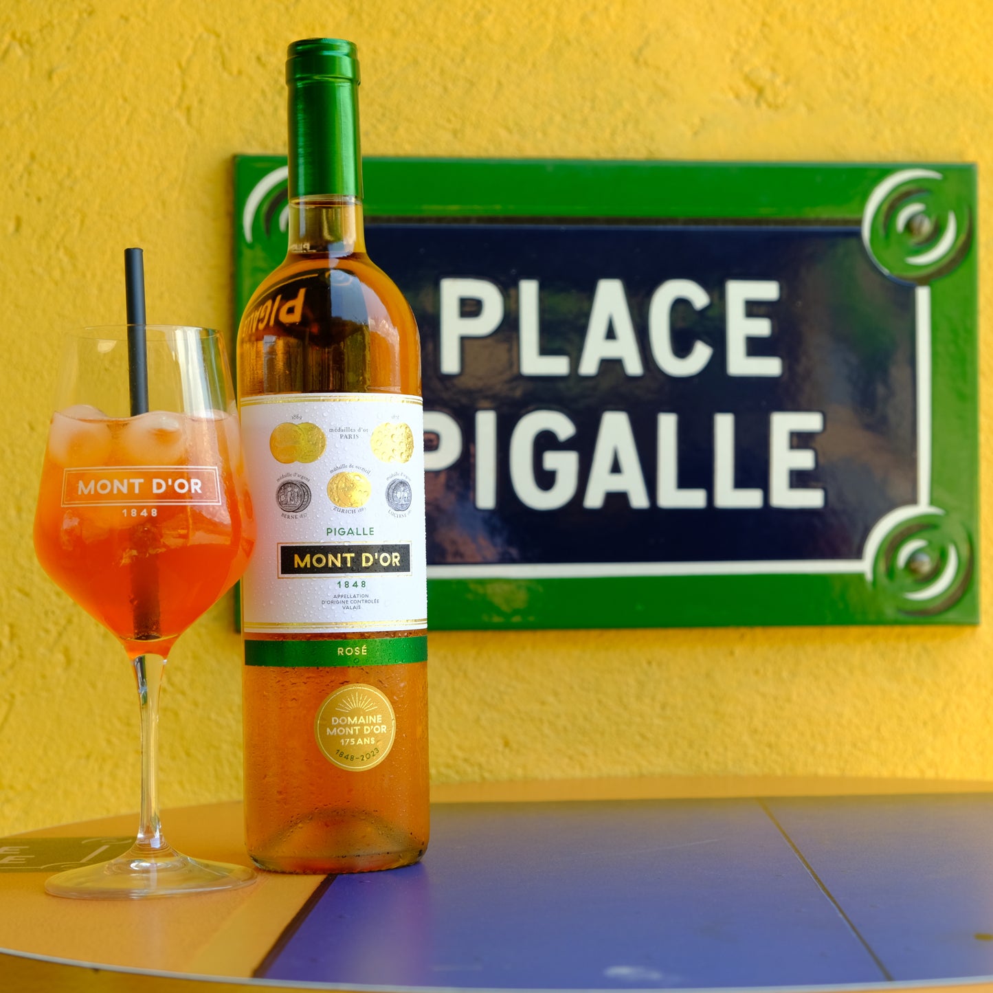 Rosé ”Pigalle”, Schweizer Roséwein, AOC Wallis, 75 cl