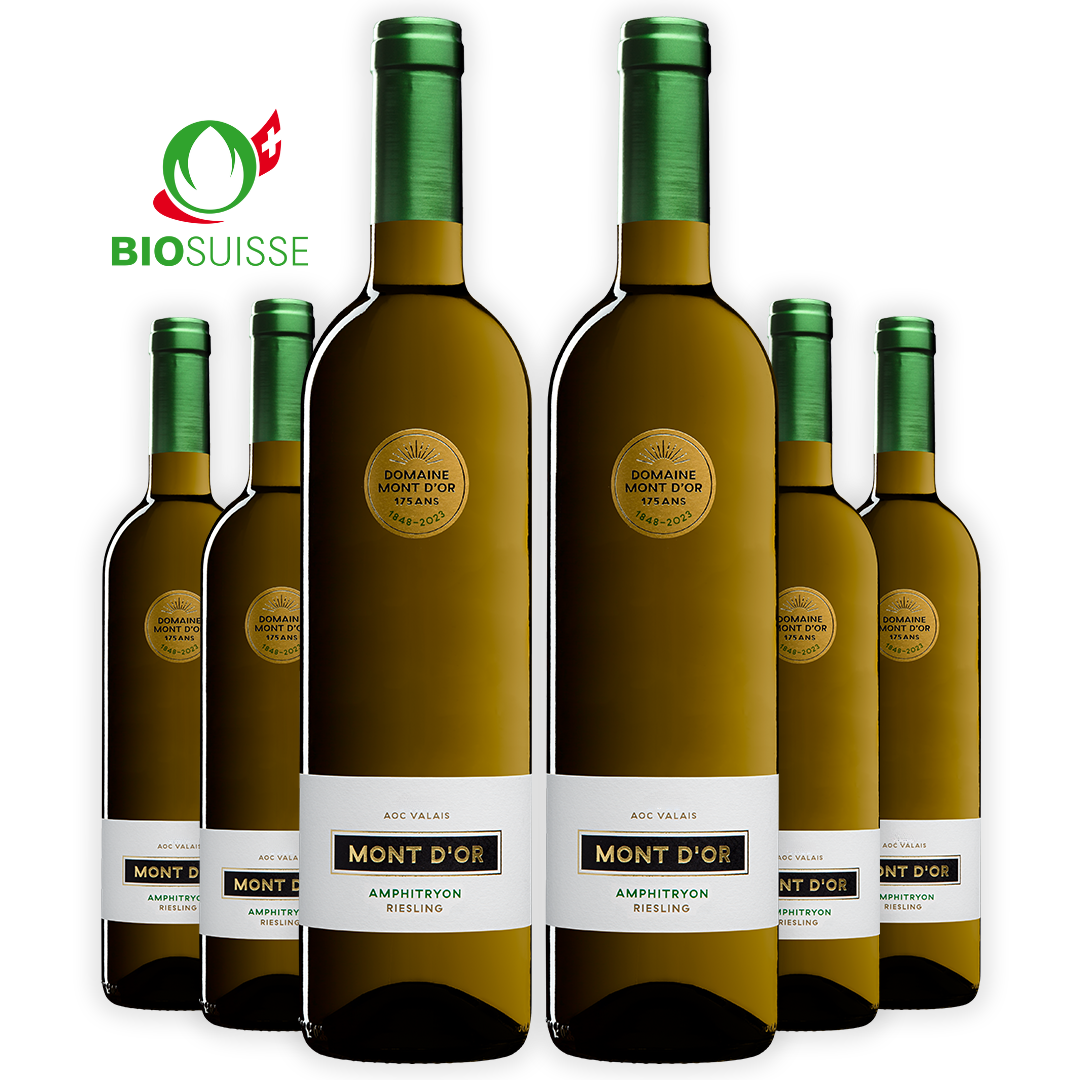 Riesling “Amphitryon”, Vin Blanc Suisse, AOC Valais, 75 cl