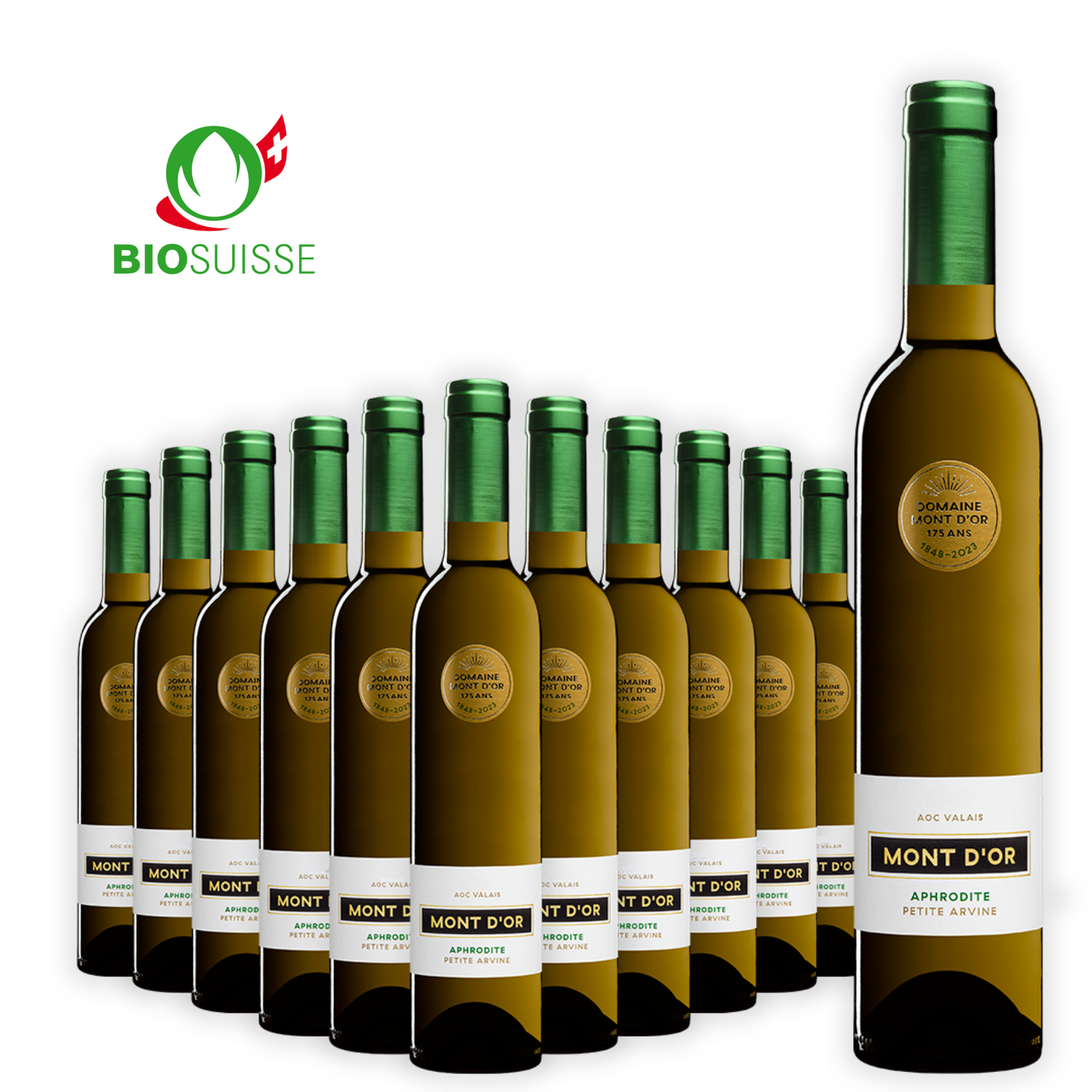 12 boutelles de Petite Arvine Aphrodite BIO