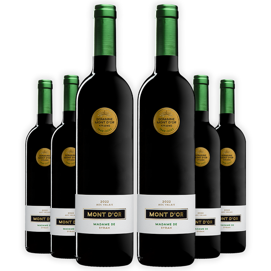 Syrah “Madame De” , Vin Rouge Suisse , AOC Valais , 75 cl