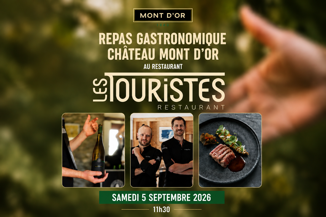 Repas gastronomique au restaurant Les Touristes à Martigny, Samedi 5 septembre