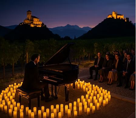 Soirée Wine and Light - Vendredi 22 août 2025 19h00-22h00