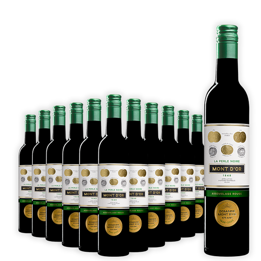 Assemblage Rouge “La Perle Noire”, Vin Rouge Suisse , AOC Valais , 37.5 cl