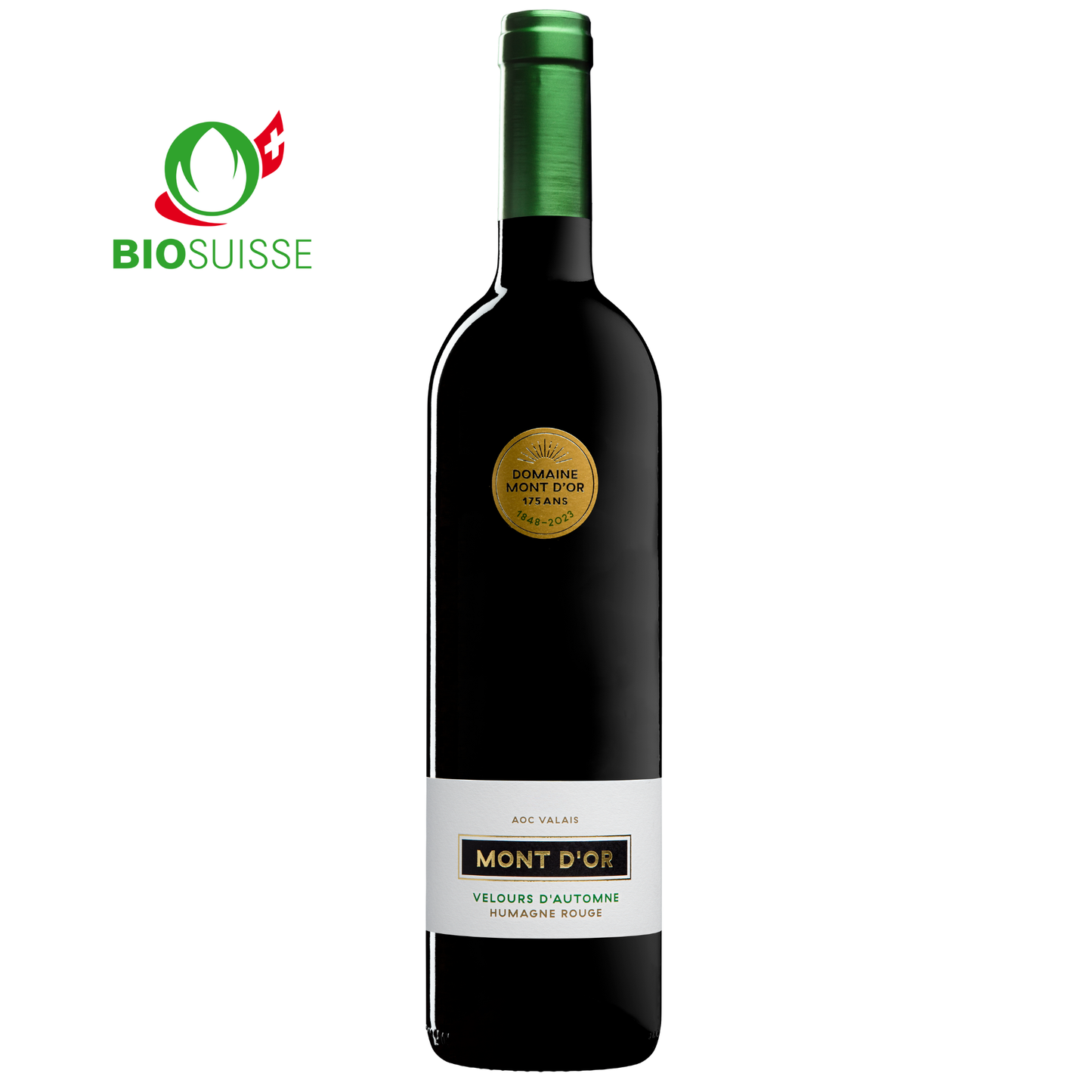 Humagne Rouge “Velours d’Automne” BIO, Vin Rouge Suisse, AOC Valais, 75cl