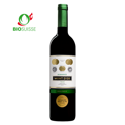 "Romance" 75 cl, Diolinoir Alte Reben, Schweizer Rotwein, AOC Wallis, 75cl