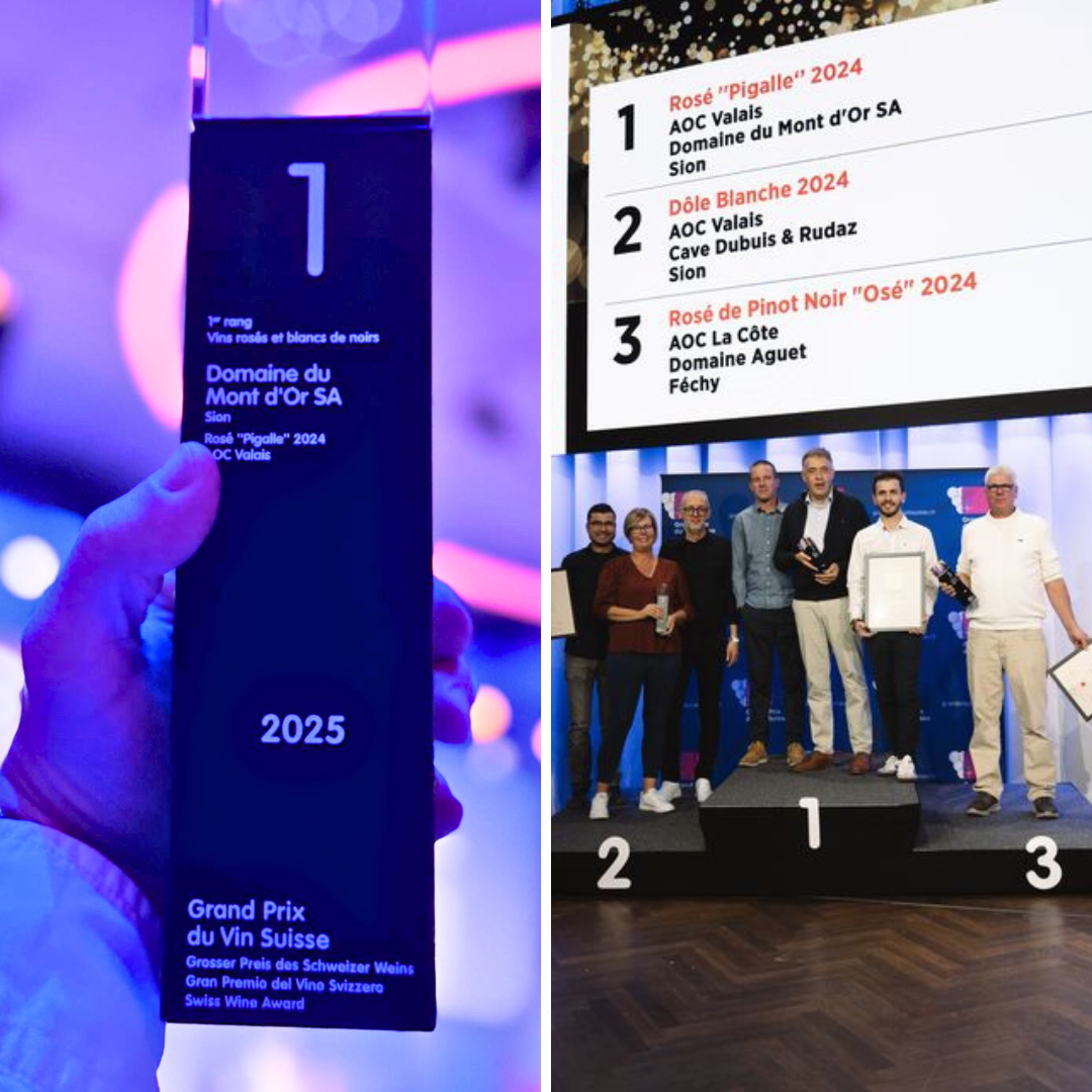 Rosé ”Pigalle”, Vin Rosé Suisse, AOC Valais, 75 cl