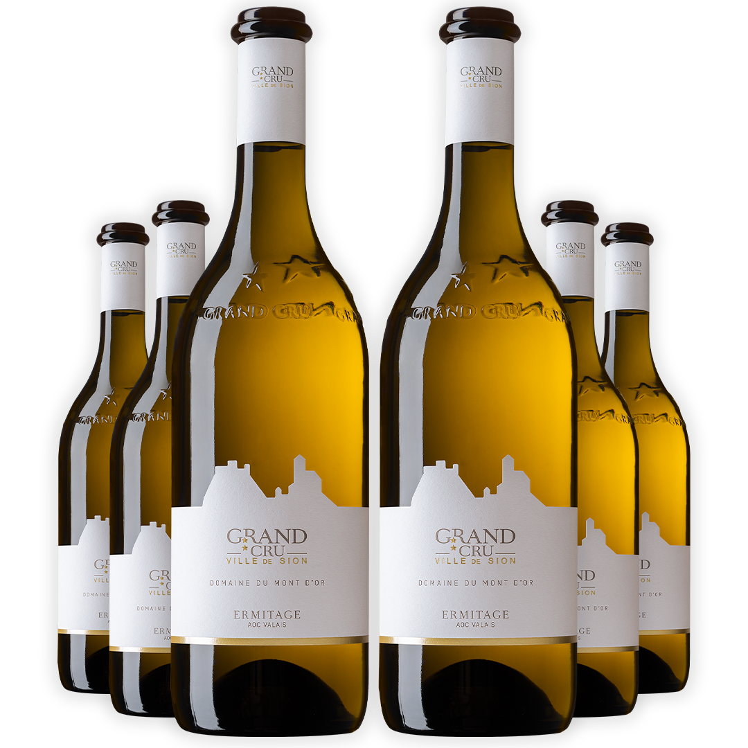 Ermitage “Grand Cru” , Vin Blanc Suisse , AOC Valais , 75 cl