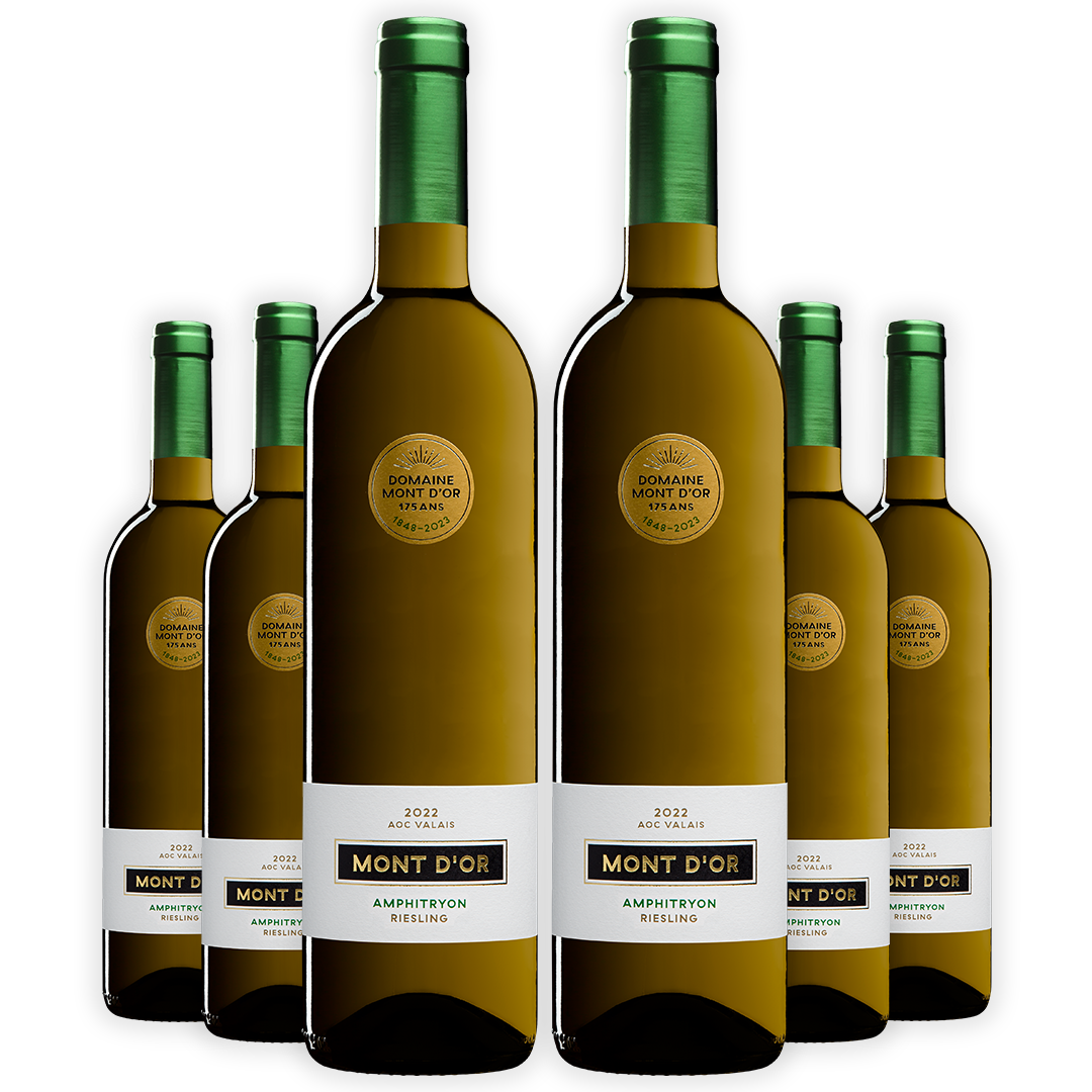 Riesling “Amphitryon” , Vin Blanc Suisse , AOC Valais , 75 cl