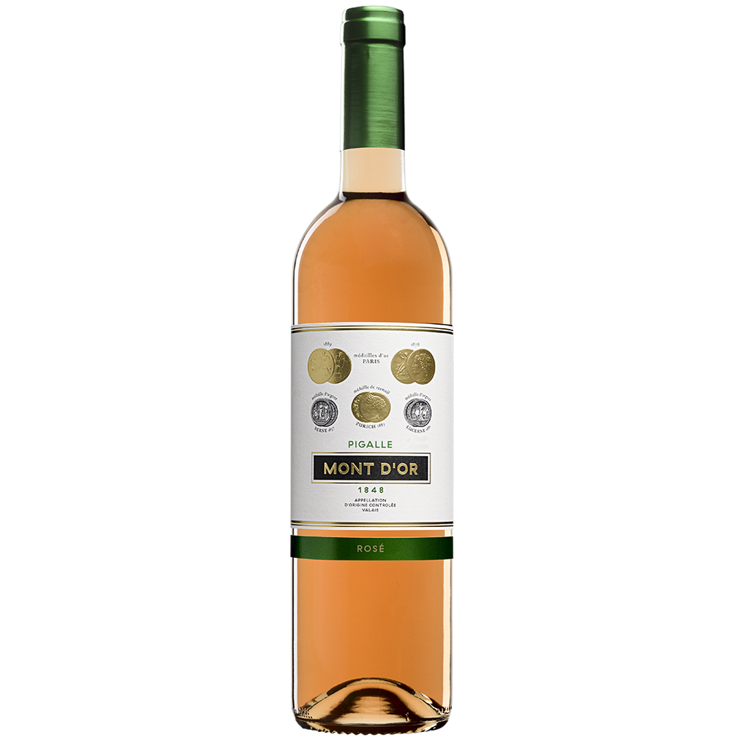 Rosé ”Pigalle”, Vin Rosé Suisse, AOC Valais, 75 cl