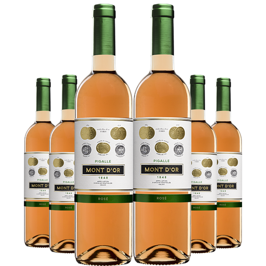 Rosé ”Pigalle”, Vin Rosé Suisse, AOC Valais, 75 cl