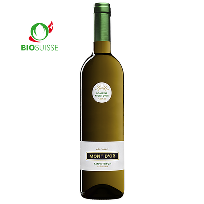 Riesling “Amphitryon” BIO, Vin Blanc Suisse, AOC Valais, 75 cl