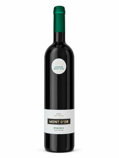 Diolinoir Vieilles Vignes "Romance" BIO, Vin Rouge Suisse, AOC Valais, 75cl